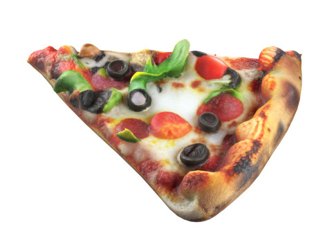 Pizza slice 2 Model 3D
