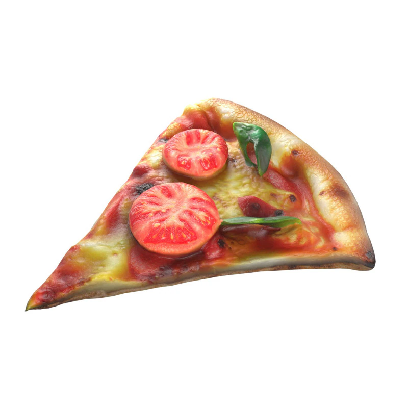 Pizza slice 4 3D Model .c4d .max .obj .3ds .fbx .stl .blend 