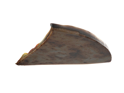 Pizza slice 4 Modelo 3D