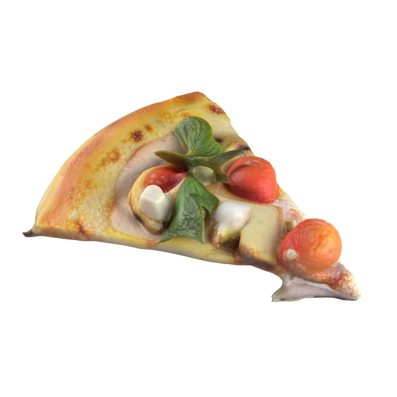 Fatia de pizza 5 Modelo 3D .c4d .max .obj .3ds .fbx .stl .blend 