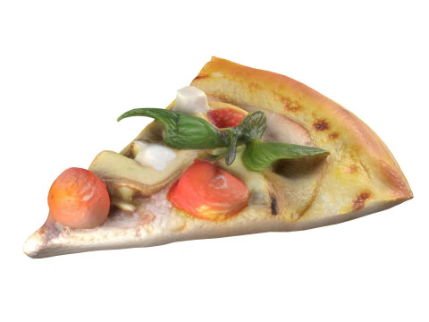 Fatia de pizza 5 Modelo 3D
