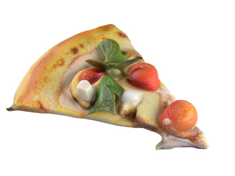 Pizza slice 5 3D Model