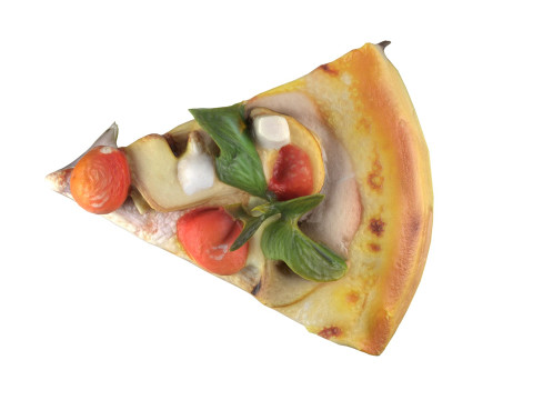 Pizza slice 5 3D Model