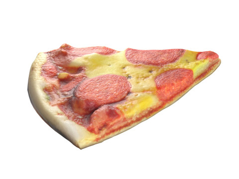 Pizza slice 6 Modelo 3D
