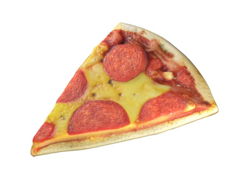 Pizza slice 6 Modelo 3D