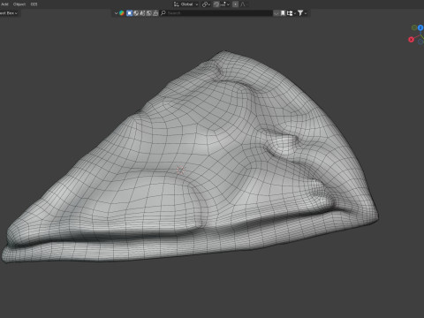 Pizza slice 6 Modelo 3D