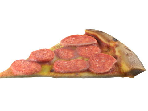 Pizza slice 7 3D Model