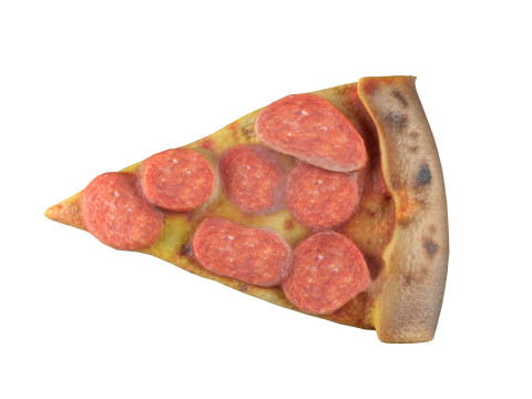 Pizza slice 7 Modelo 3D
