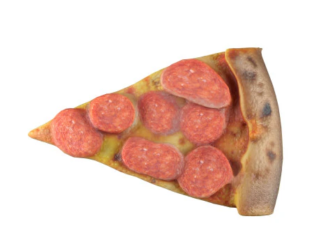 Pizza slice 7 3D Model