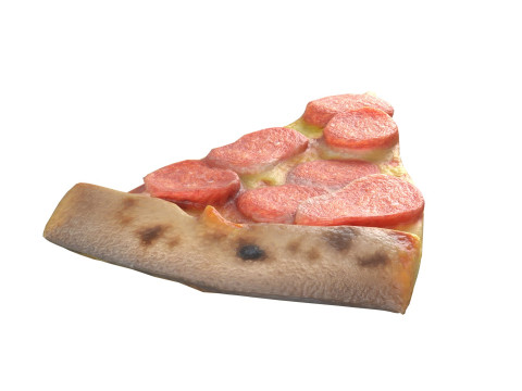 Pizza slice 7 Modelo 3D