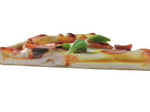 Pizza slice 8 Modelo 3D