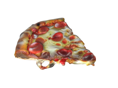 Pizza slice 9 Modelo 3D