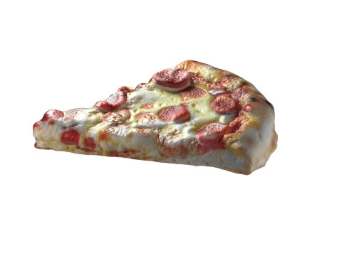 Pizza slice 9 Modelo 3D