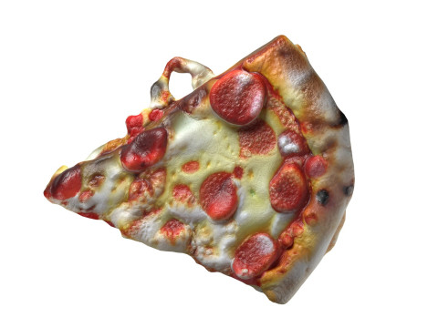 Pizza slice 9 Modelo 3D