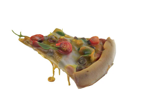 Fatia de pizza 10 Modelo 3D