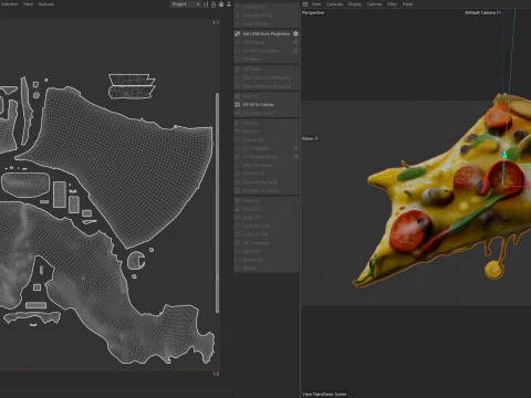 Fatia de pizza 10 Modelo 3D