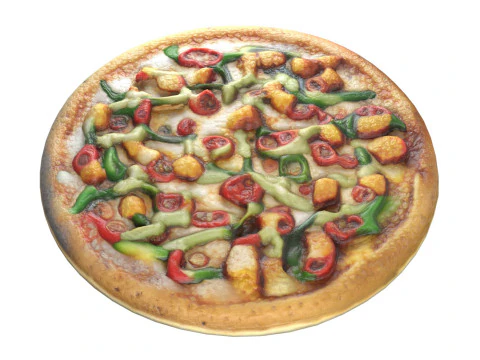 Піца 11 3D Модель