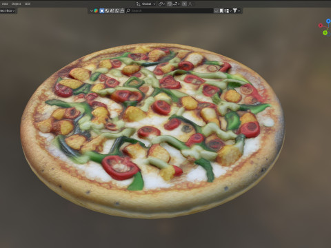 Pizza 11 3D मॉडल