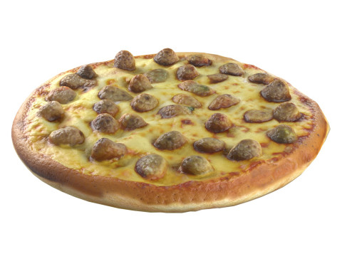 Pizza 13 Modèle 3D