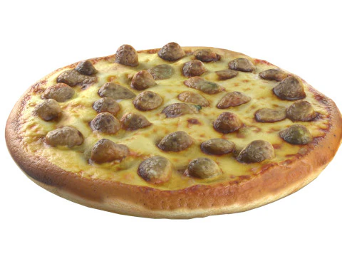 Піца 13 3D Модель