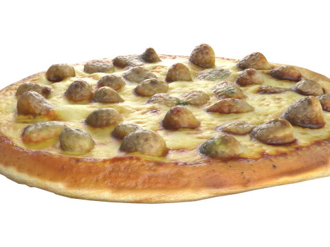 Піца 13 3D Модель