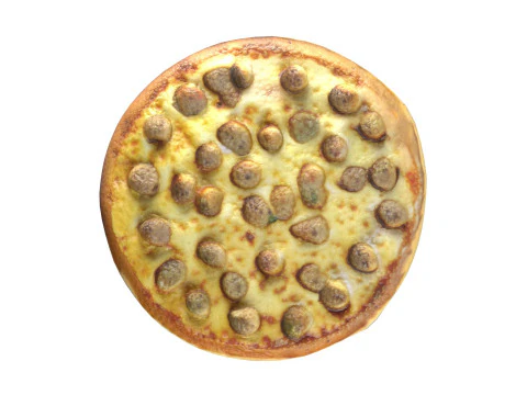 Піца 13 3D Модель