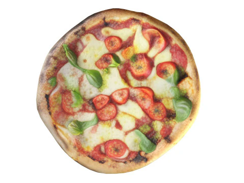 Pizza 14 Modelo 3D