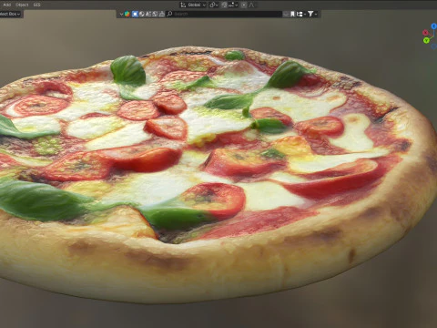 Pizza 14 Modelo 3D