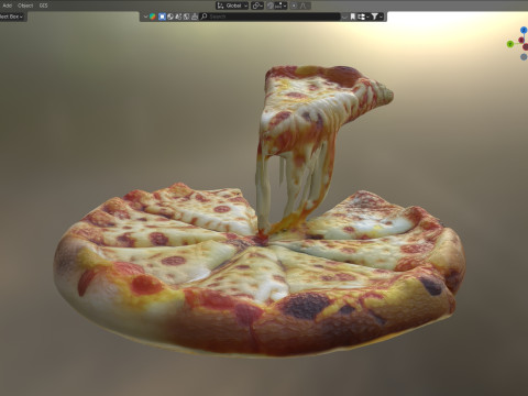 Pizza 15 3D 模型