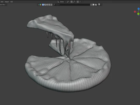 Піца 15 3D Модель