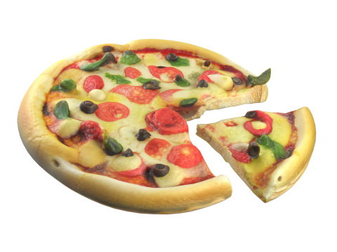 Pizza 16 Modèle 3D