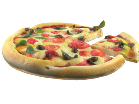 Pizza 16 Modelo 3D