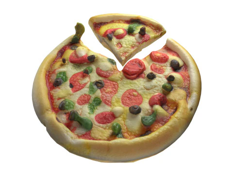 Піца 16 3D Модель