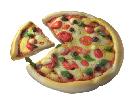 Піца 16 3D Модель