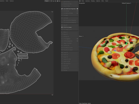 Pizza 16 Modelo 3D