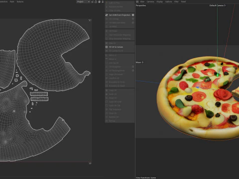 Піца 16 3D Модель