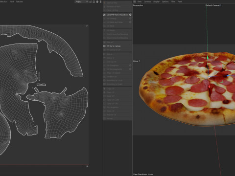 Pizza 18 Modelo 3D