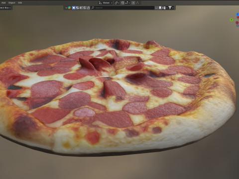 Pizza 18 Modelo 3D