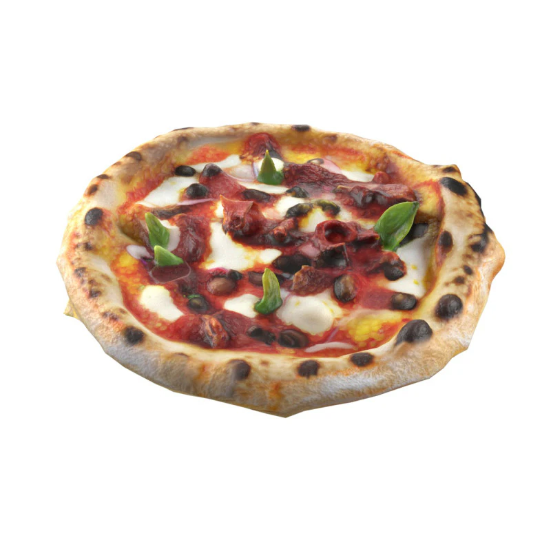 Pizza 19 Modelo 3D .c4d .max .obj .3ds .fbx .stl .blend