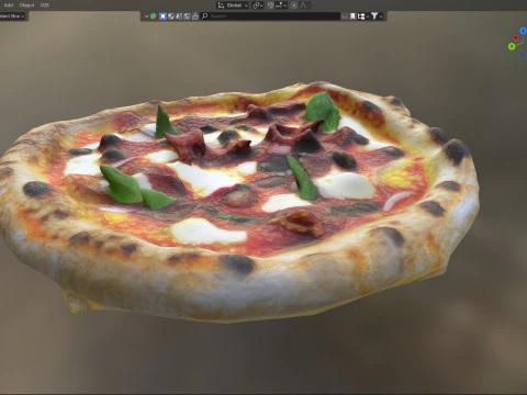 Pizza 19 Modelo 3D