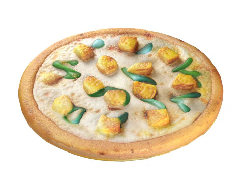 Колекція піци 3D Модель