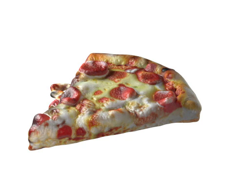 Cole&ccedil;&atilde;o de fatias de pizza Modelo 3D