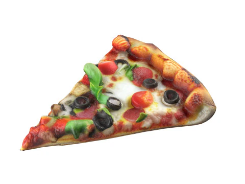 Cole&ccedil;&atilde;o de fatias de pizza Modelo 3D