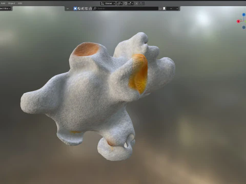 Pipoca 1 Modelo 3D