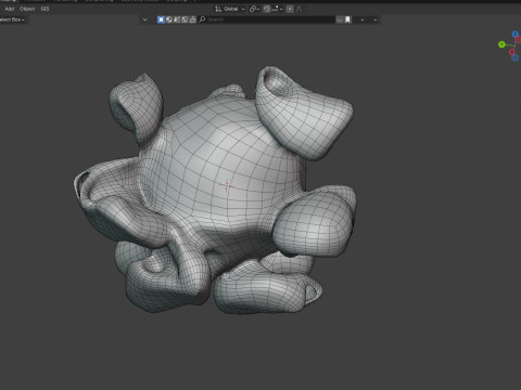 Popcorn 3 3D Model