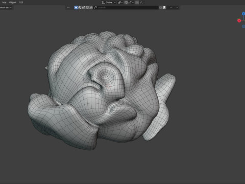 Popcorn 4 Modelo 3D