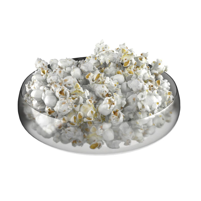 Popcorn-Sch&uuml;ssel 3D Modell .c4d .max .obj .3ds .fbx .stl .blend 