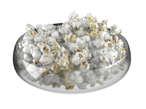 Popcorn bowl Modèle 3D