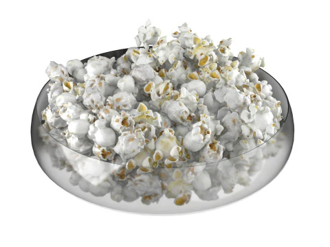 Popcorn-Sch&uuml;ssel 3D Modell