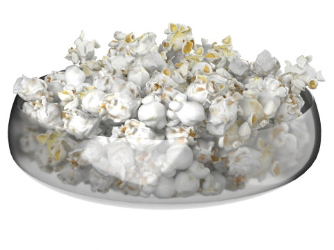 Popcorn bowl Modelo 3D